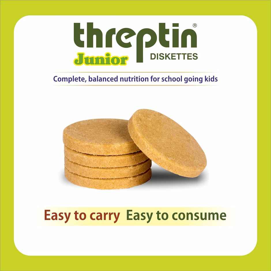 Threptin Junior Diskettes Protein Supplement For Kids - Kesar Pista
